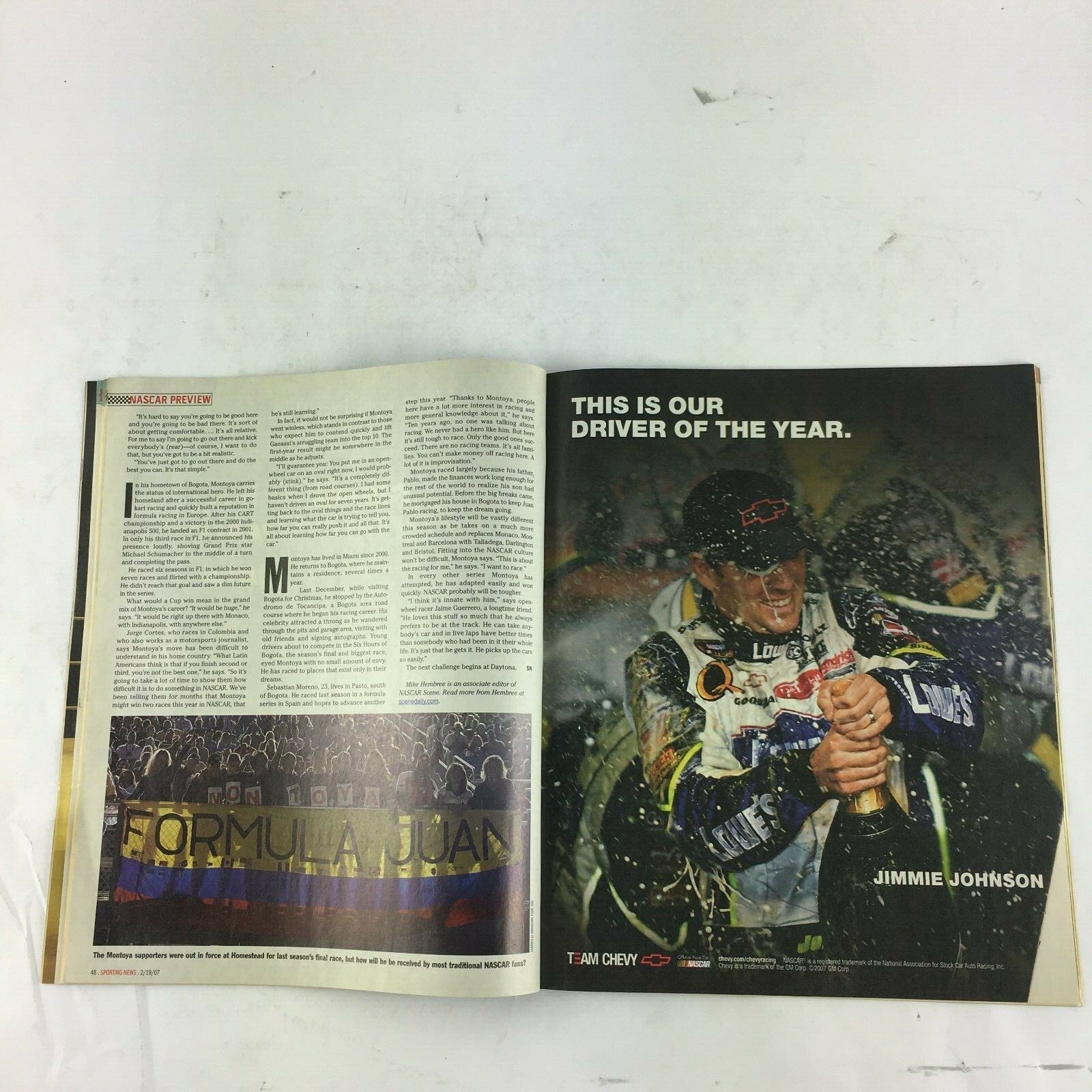 February 2007 SportingNews Magazine Dude Where's My Team? Spring Training