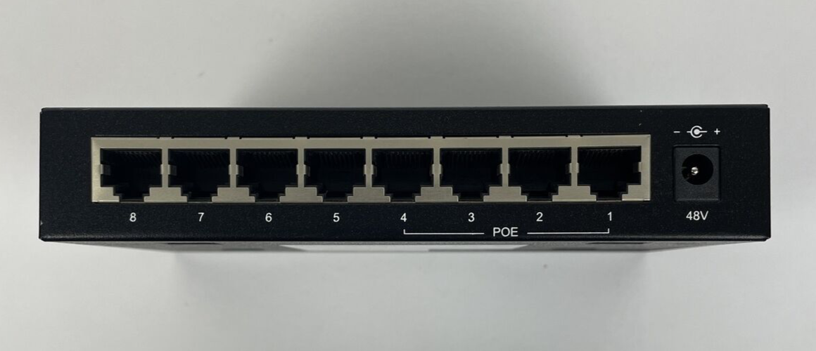 TRENDnet  TPE-S44 8-Port Fast PoE Ethernet Switch Great For Small offices LOOK