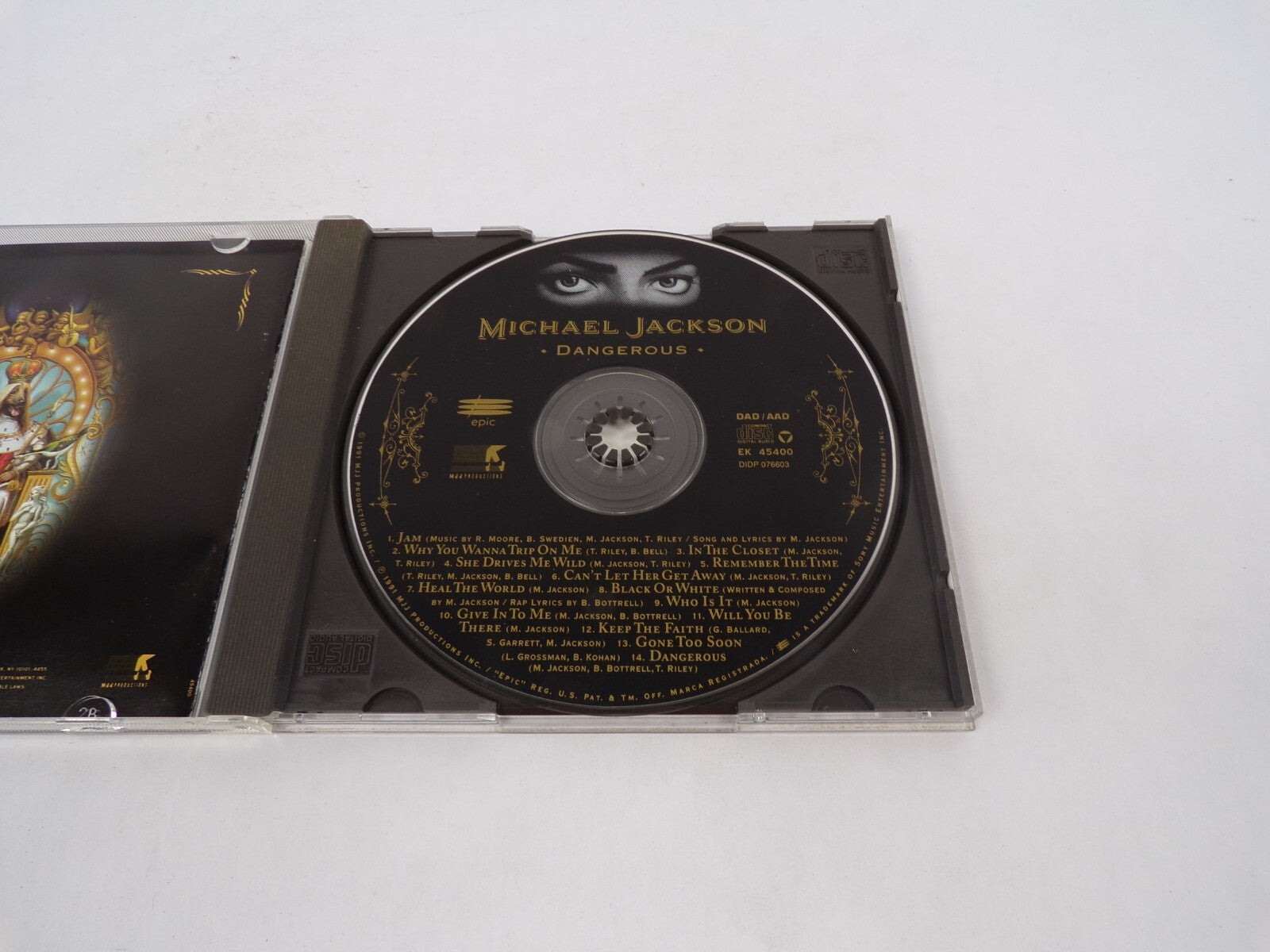 Michael Jackson Dangerous Jam Why You Wanna Trip On Me In The Closet She CD#70