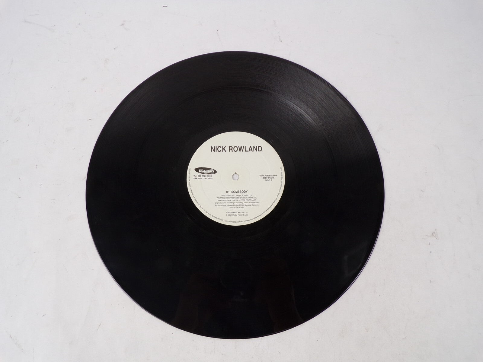 Nick Rowland Burn The Dancefloor Down Somebody EP Vinyl Record