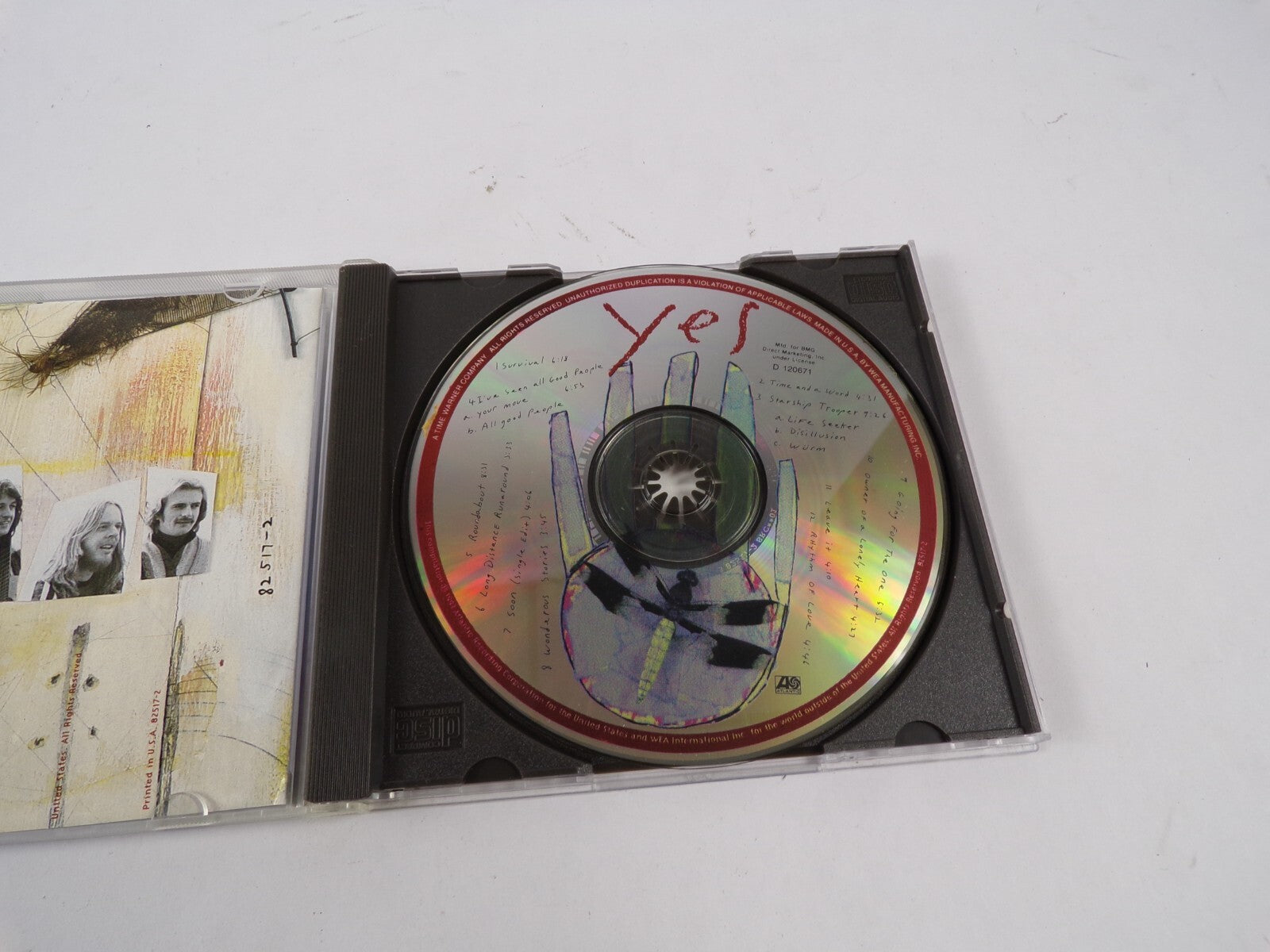 The Very Best Of Yes Atlantic Dsillusion Starship Troper Time and A Word CD#61