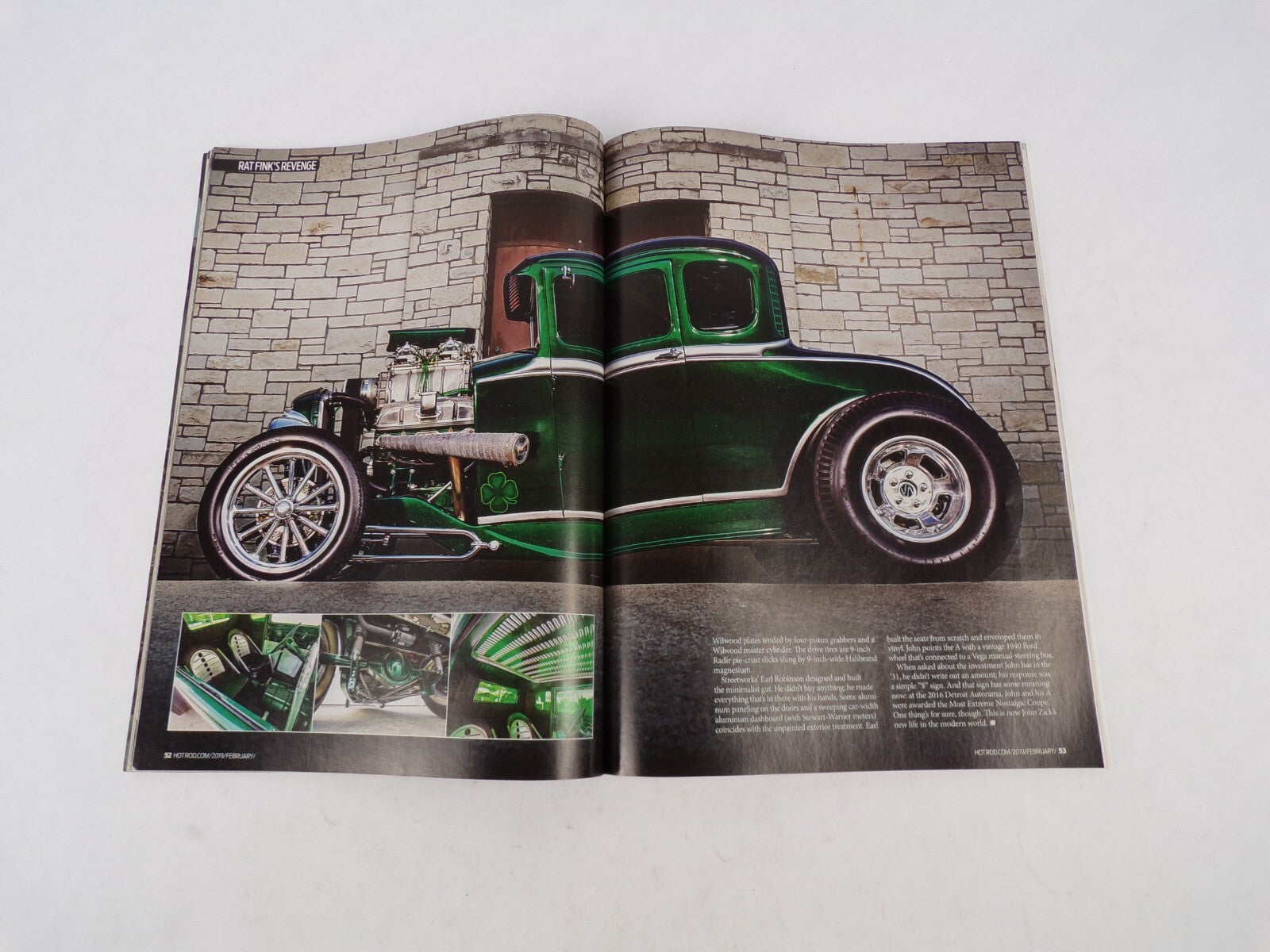 February 2019 Hot Rod Magazine Torture&Triumph Tom Bailey Wins Drag Week Basket