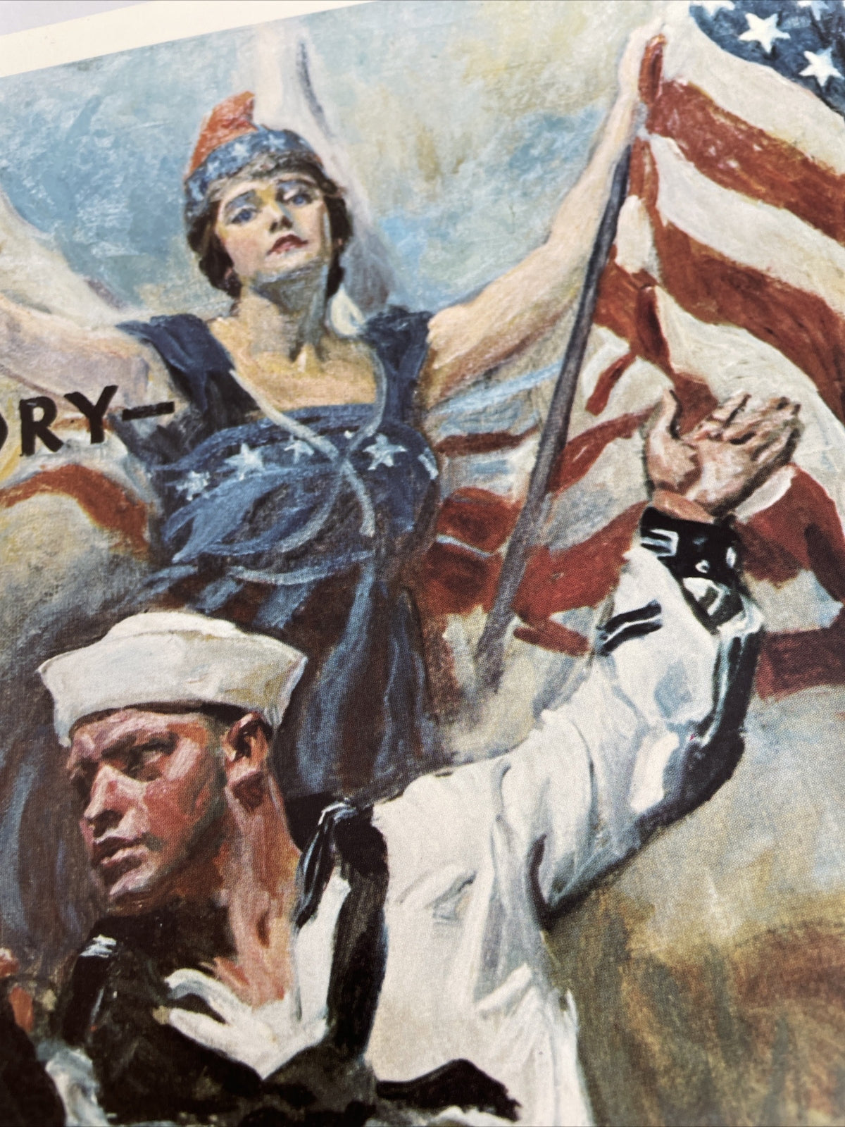 Vintage  “Don’t Read American History, Make It!” WWI Reproduction Poster 20"x16"