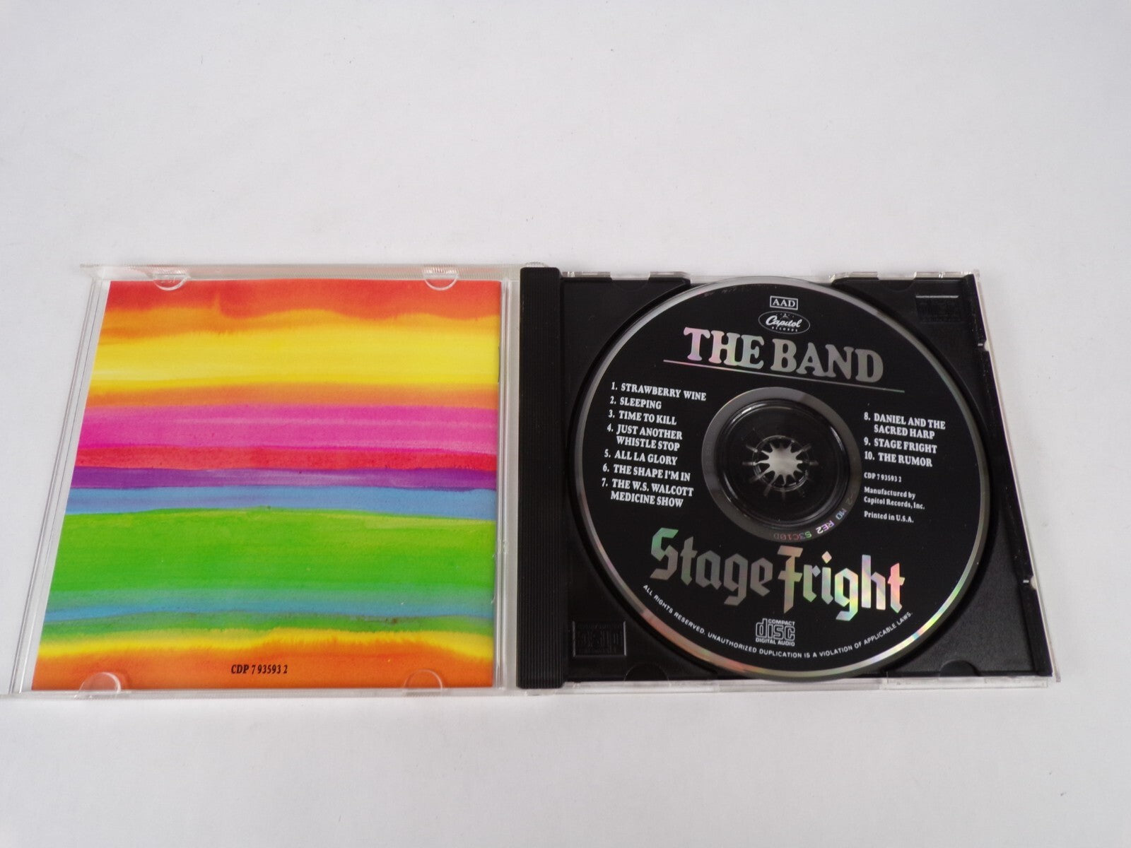 The Band Stage Fright CD #10