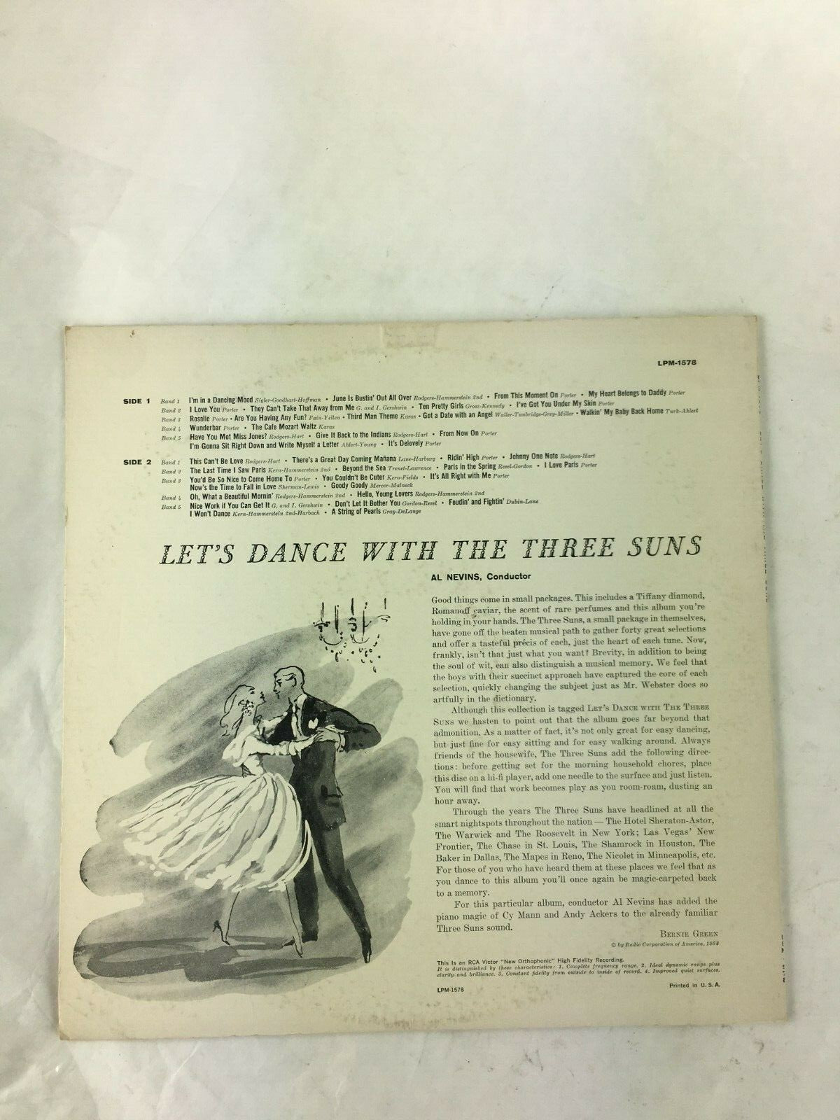 Lets Dance With The Three Suns 40 Songs