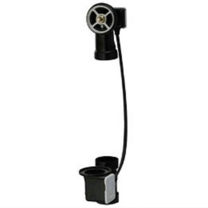 Geberit 151.513.00.1 Bathtub Drain With Turncontrol Handle Actuation, Rough-In