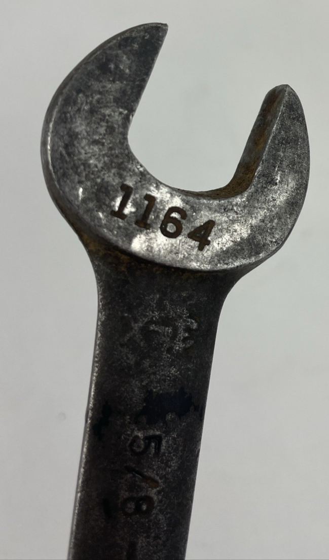 VINTAGE Billings 5/8" VITALLOY # 1 164 Combination Wrench Tool Made in the U.S.A