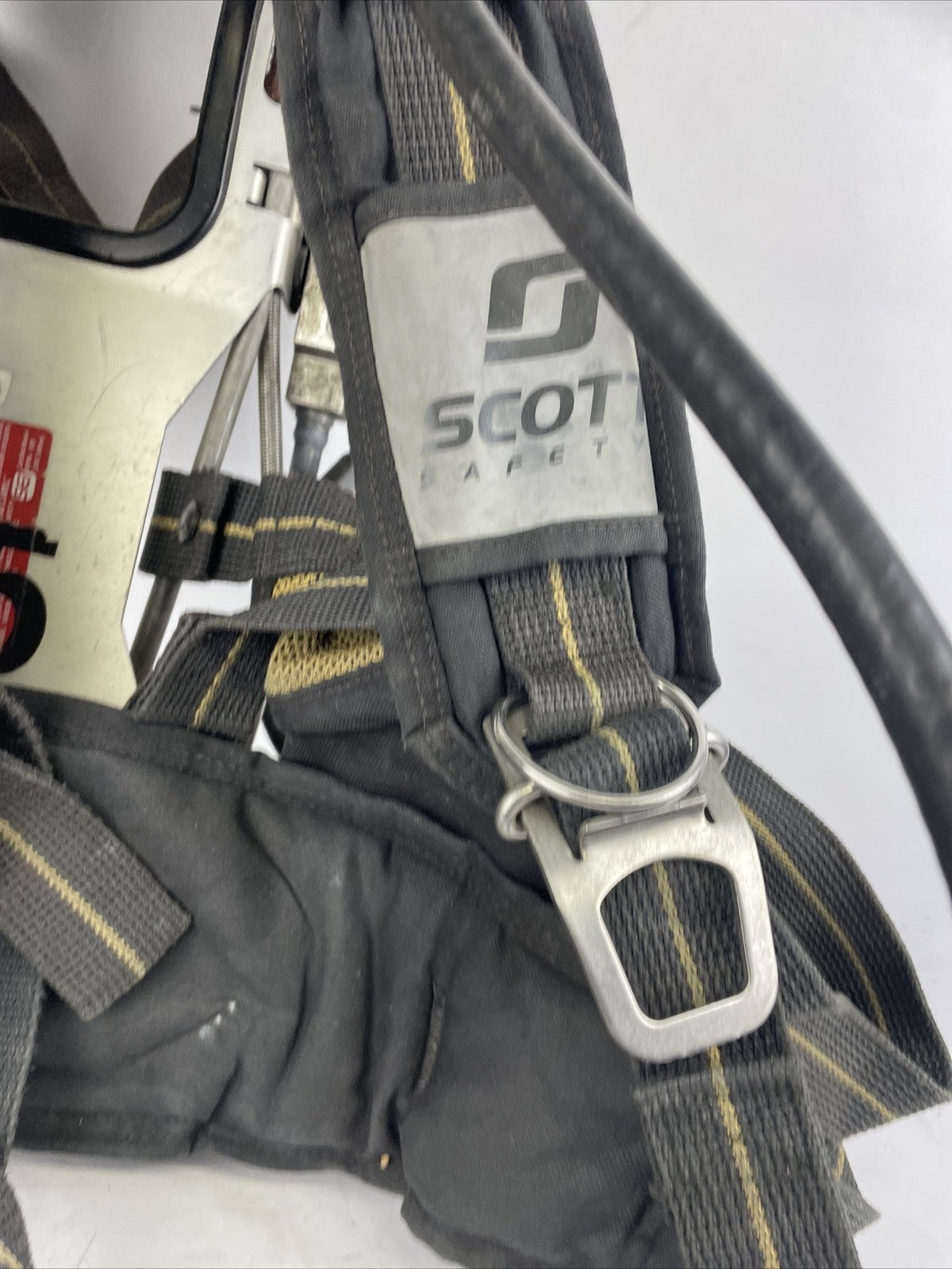 SCOTT SAFETY 4.5 4500 SCBA Air Pack Harness EZ-Flow Air Pak Plus with Sensor   b