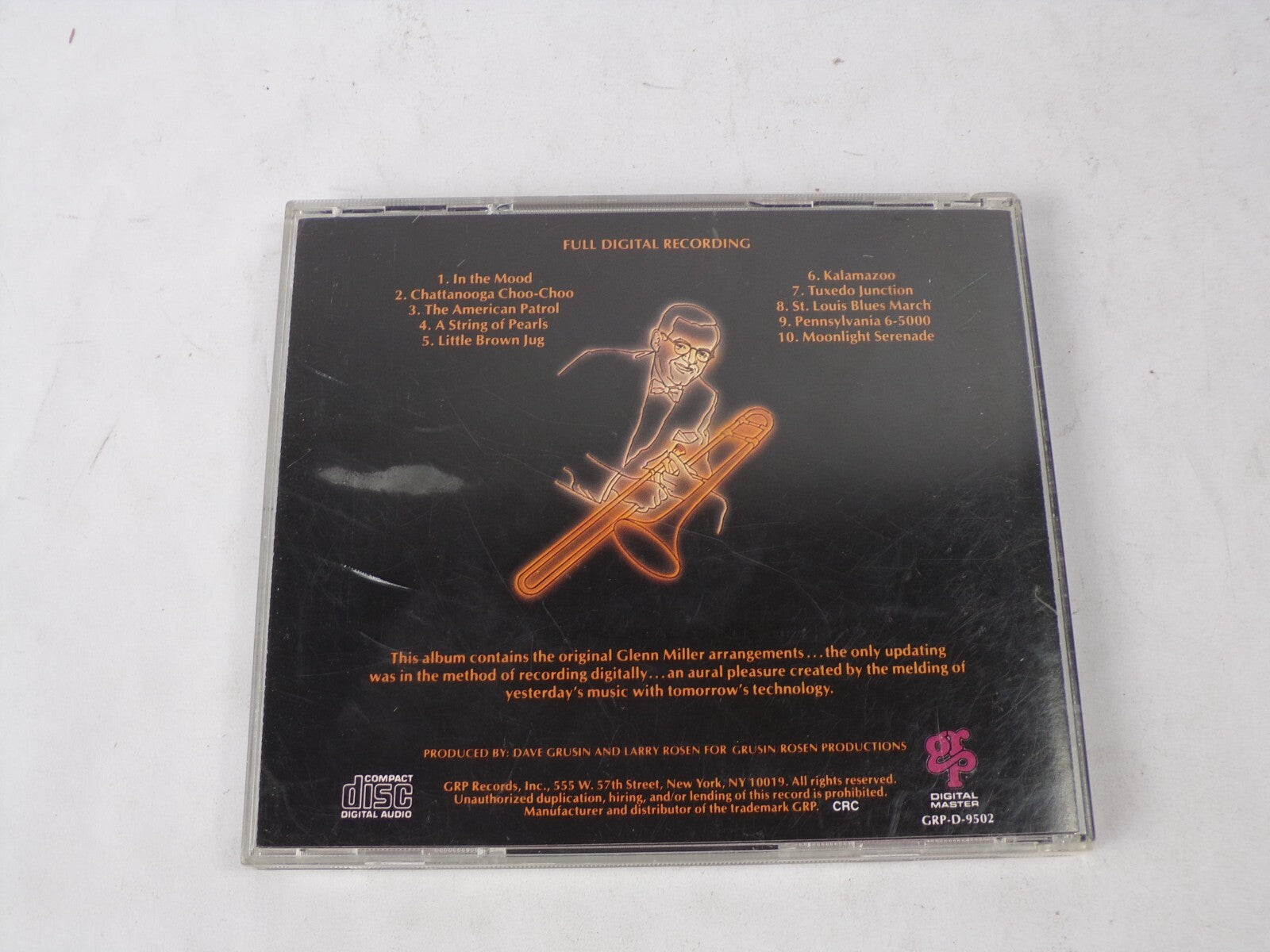 The Glenn Miller Orchestra "In The Digital Mood" In The Mood Chattanooga CD#62