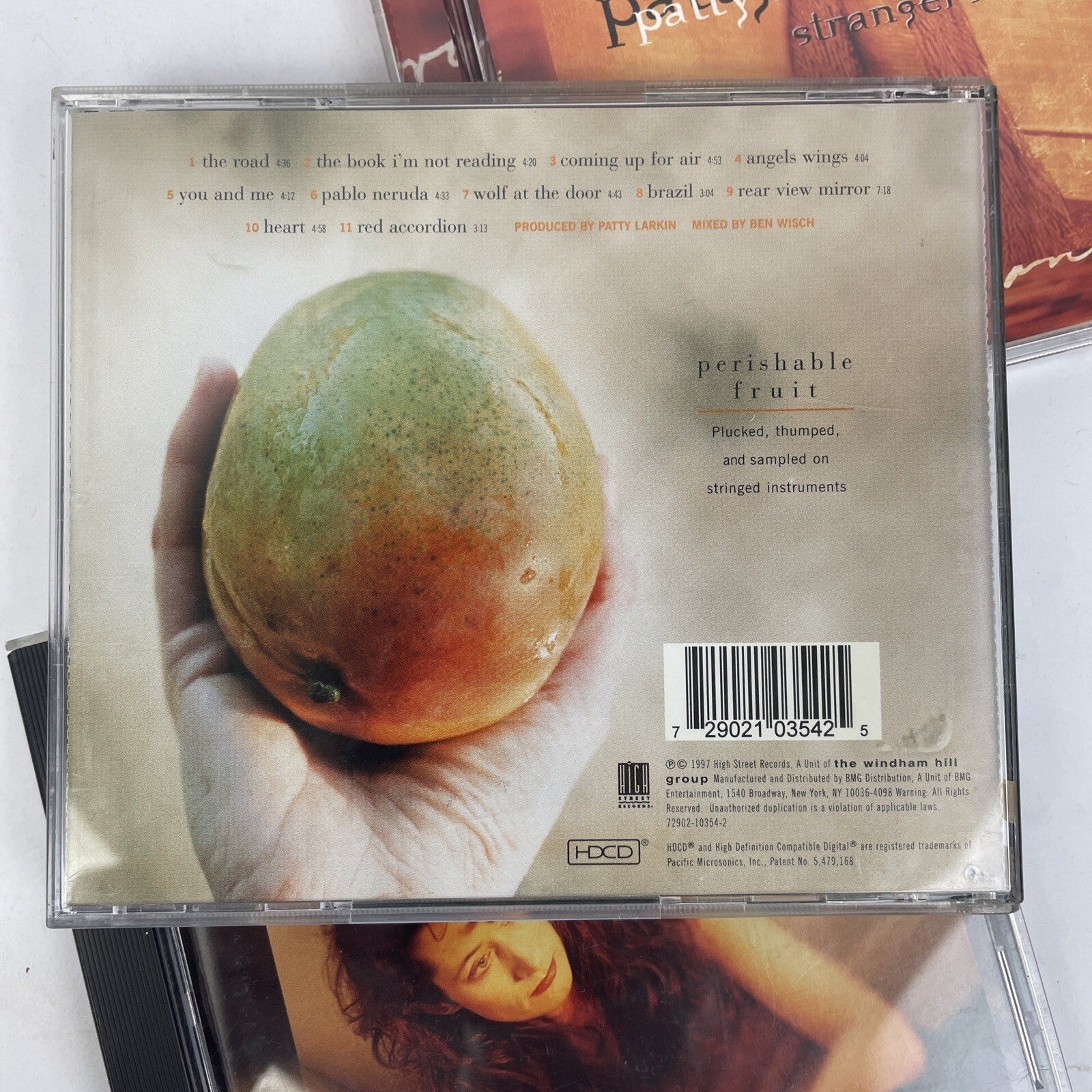 3 x Patty Larkin CD LOT - Strangers World - Angels  Running - Perishable Fruit L