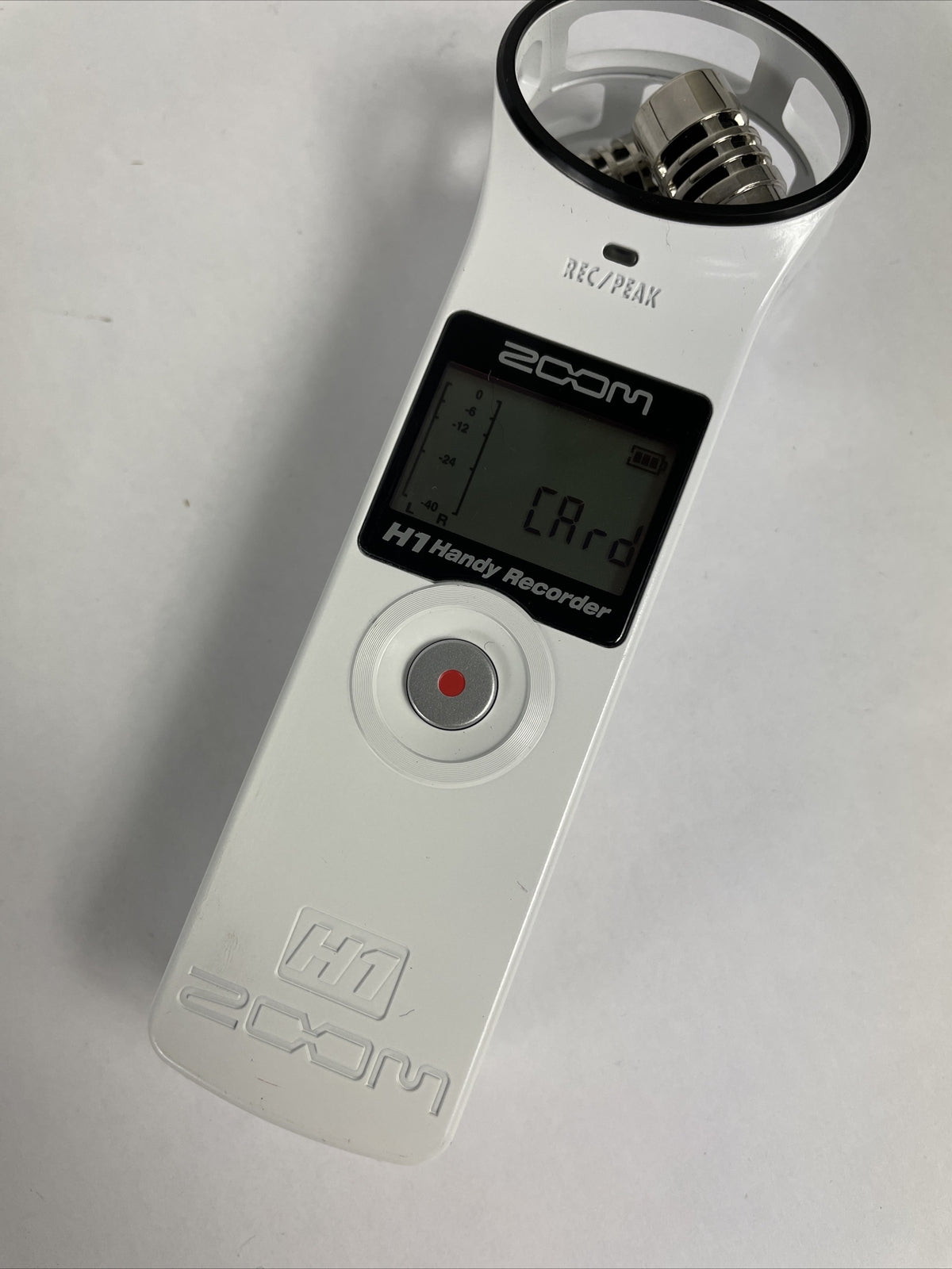 Zoom ZH1 H1 Handy Portable Digital Recorder WHITE