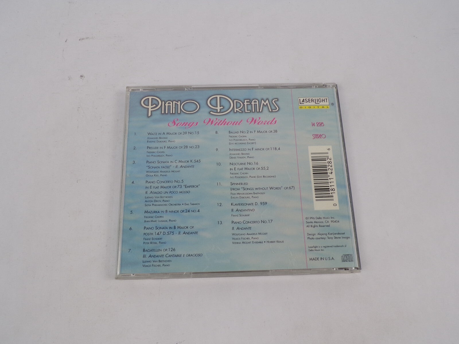 Piano Dreaks Songs Without Words Waltz In A Major Prelude In F Major Op PiaCD#68