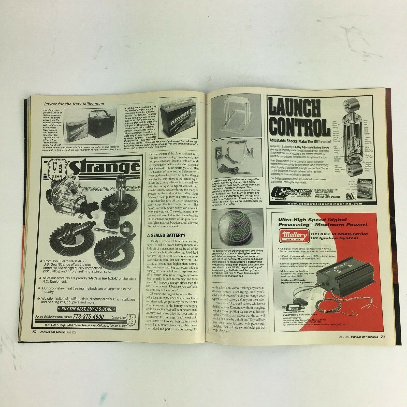 June 2000 Hot Rodding Magazine Hang it Out! Partying With Aussie's Best Rides 