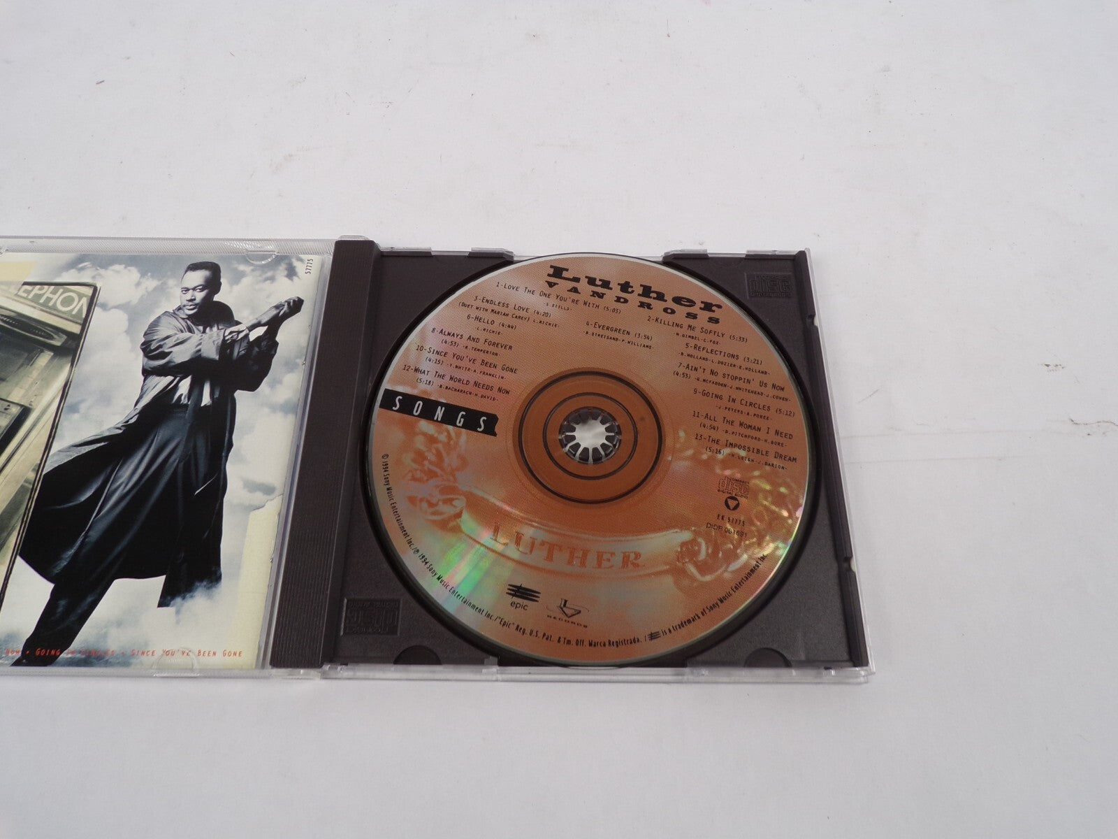 Luther Vanross  Love The One You're With  Kiling Me Softly Endless Love CD#26