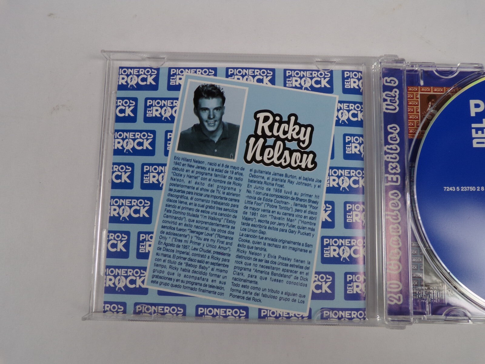 Rickey Nelson I'm In Love Again Your True Love Stood Up It's Late CD#40