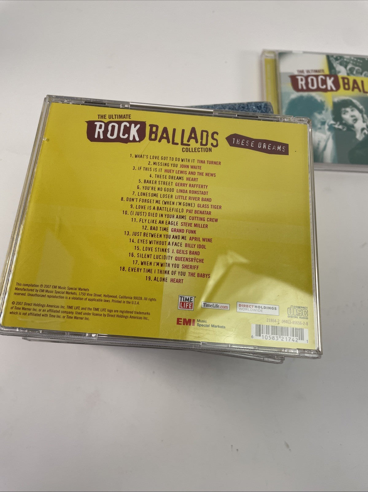 The Ultimate Rock Ballads Collection 8 Disc + Bonus Disc Box CD Set by Time Life