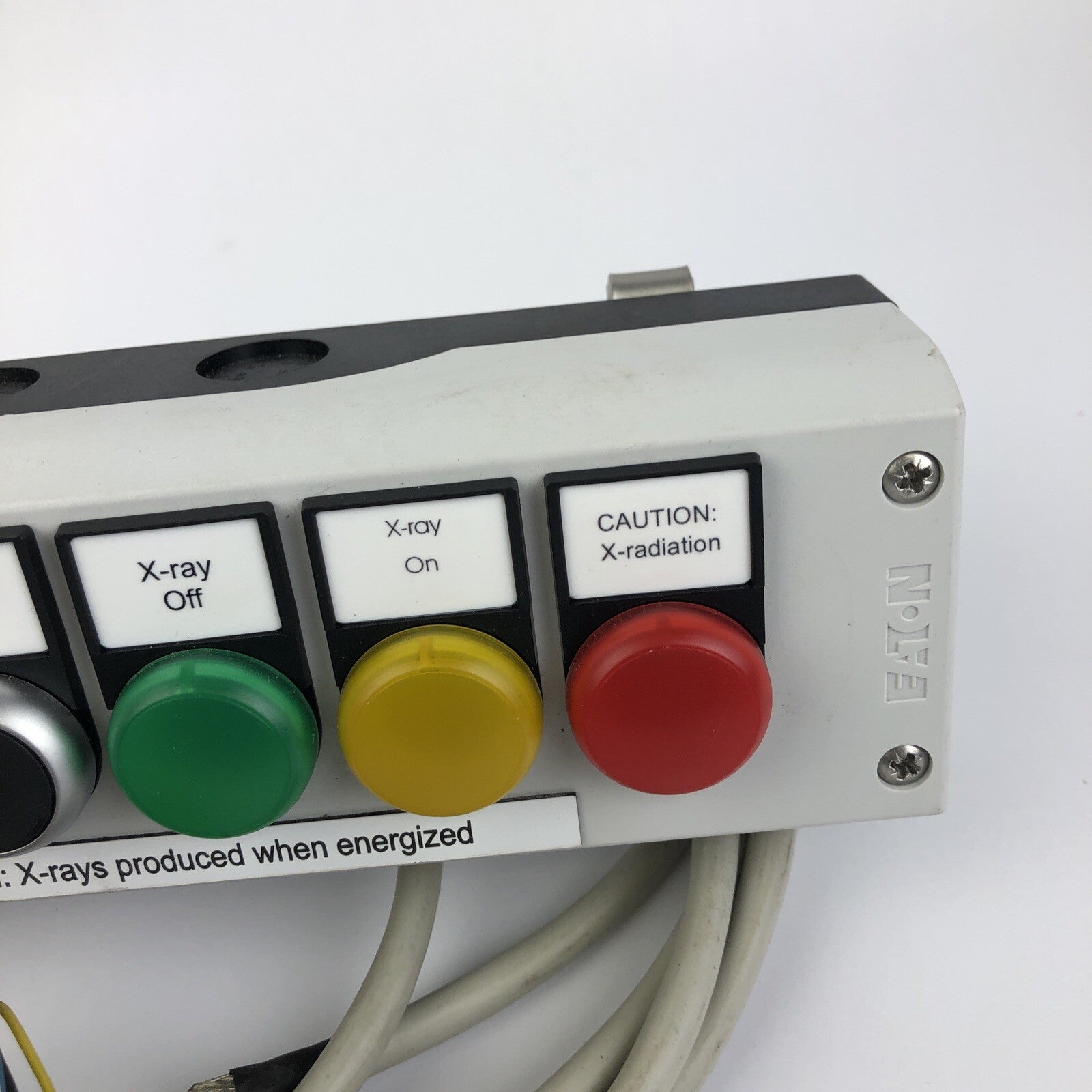 Mounted w Hardware EATON Keyed Locking X-Ray Control Panel Board and Wires LOOK