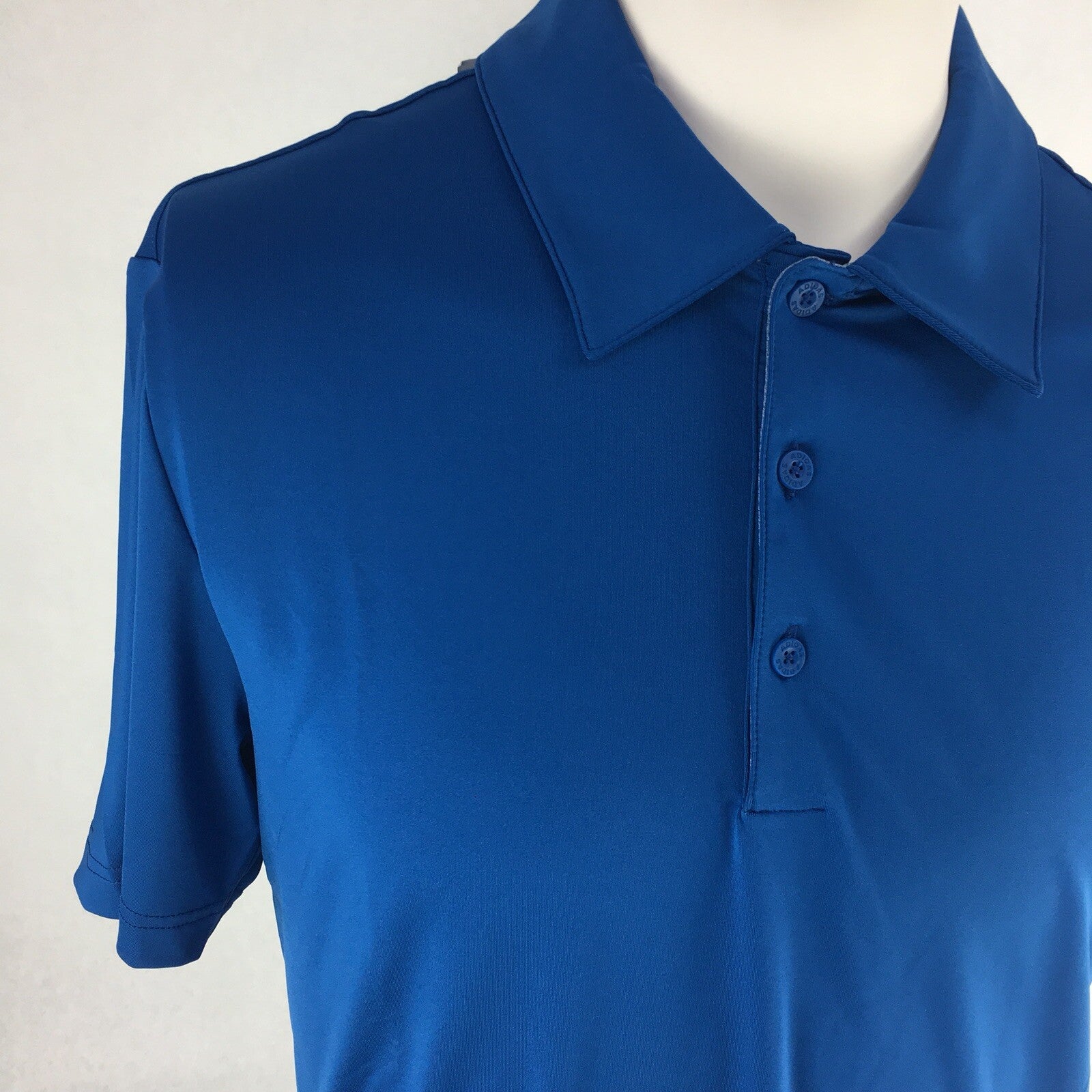 Adidas Golf Men's Ultimate 2.0 solid blue polo shirt size medium