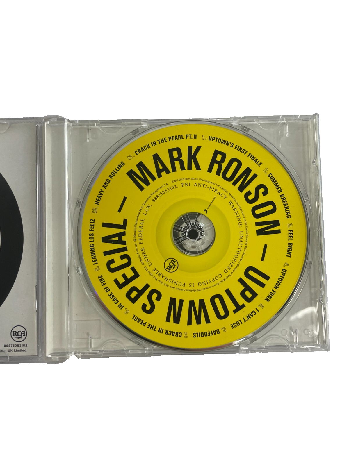 Mark Ronson Uptown Special Uptown’s First Finale Summer Breaking CD#10