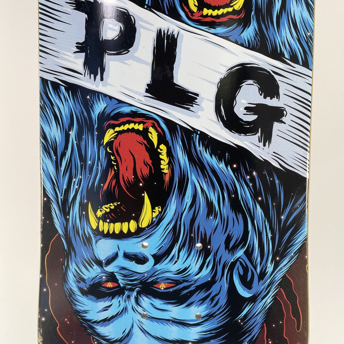 Darkstar Skateboards PLG TWIN Silverback Gorila Graphic Skateboard Deck 8.375"