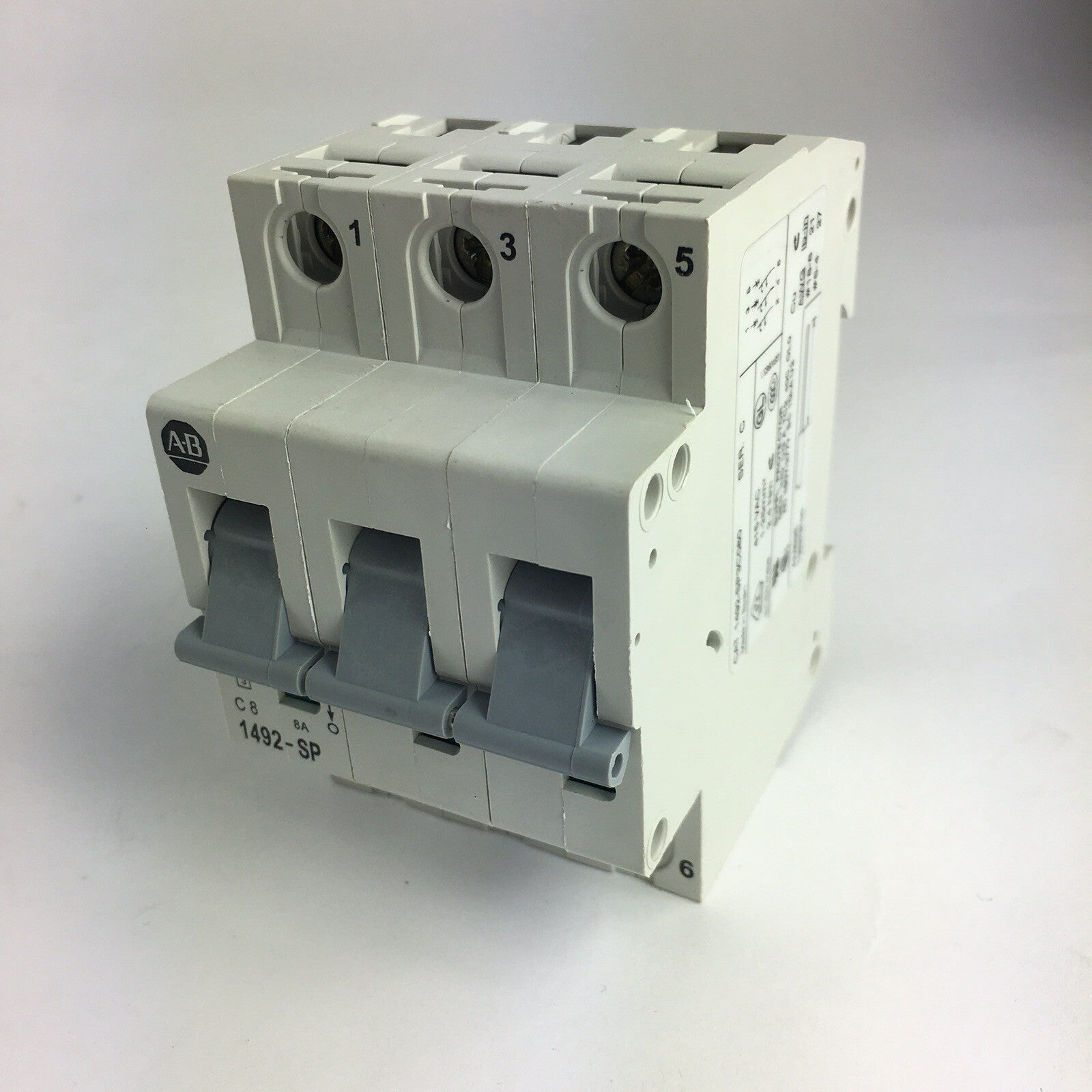 ALLEN BRADLEY 1492-SP3C080 SER. C CURUIT BREAKER