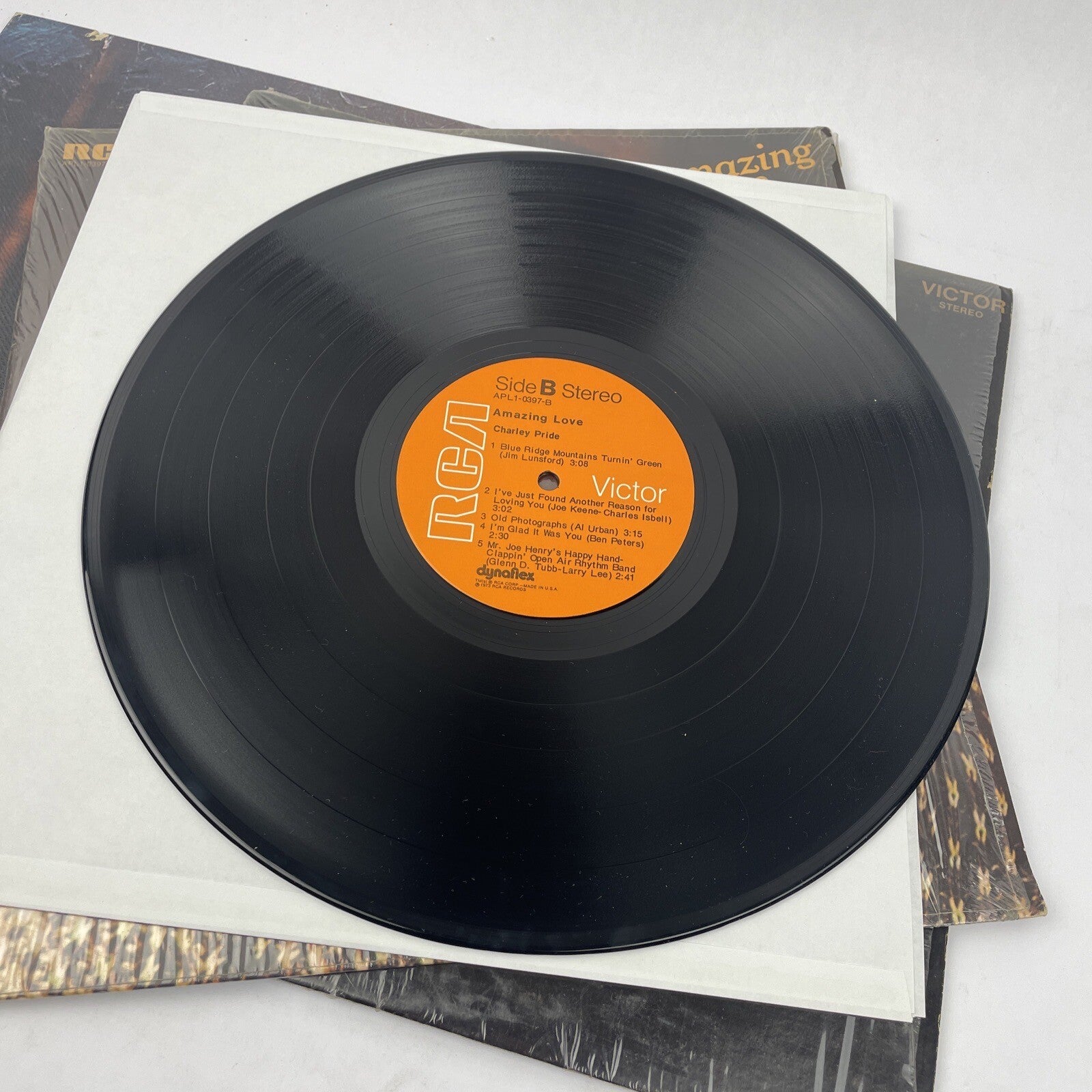 3 x CHARLIE PRIDE LP Record Lot Amazing Pride, Burgers and Fries, Songs of Pride