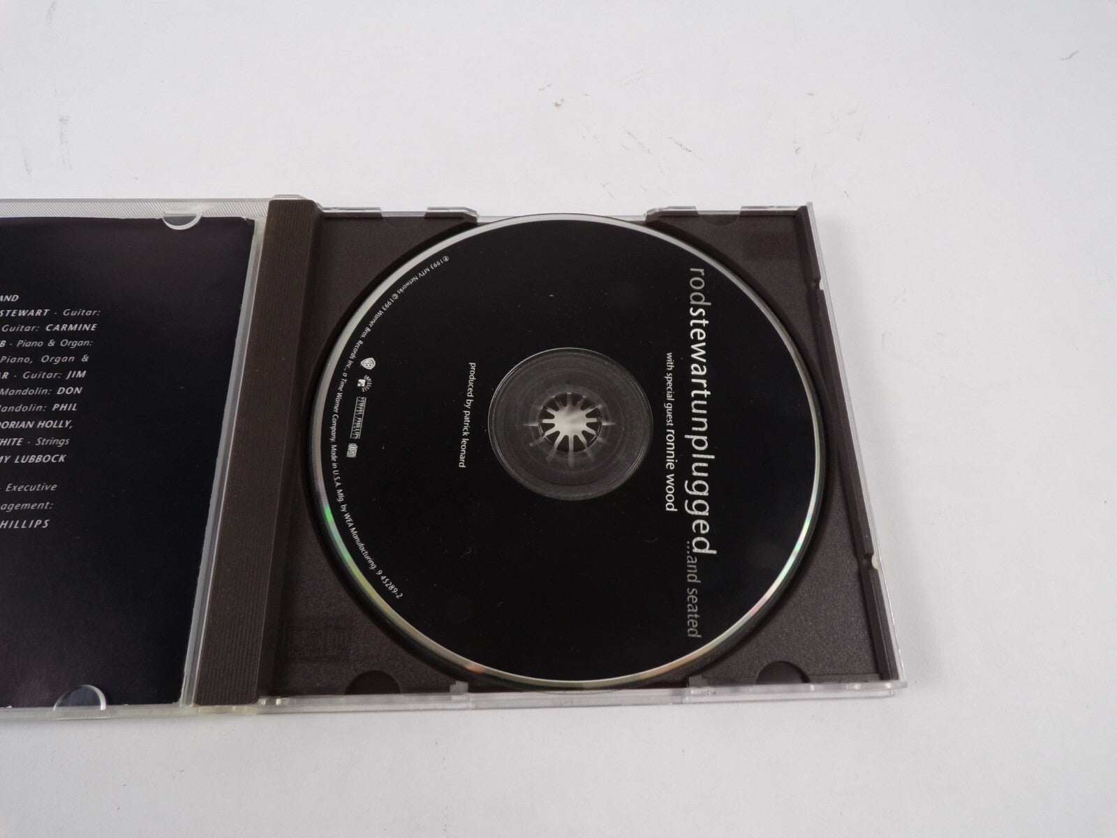 Rod Stewart Unplugged and Seated Hot Legs Maggie May Cut Across Shortly CD#47