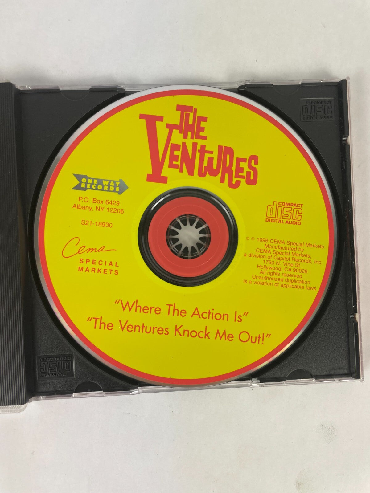 The Ventures Where The Action Is The Ventures Kock Me Out CD #6