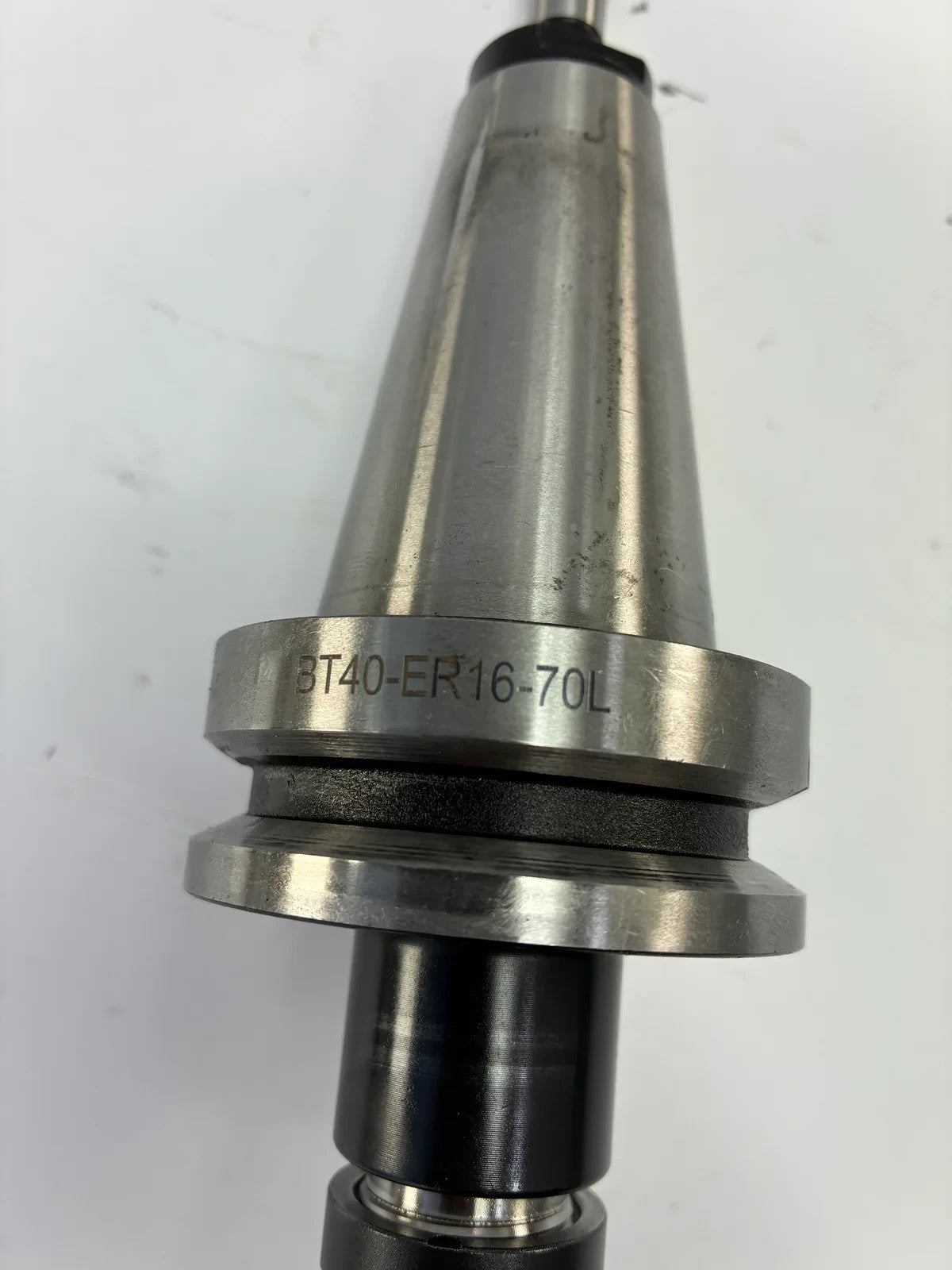 BT40 ER16-70L CNC Collet Chuck Tool Holder with Pull Stud and Tap