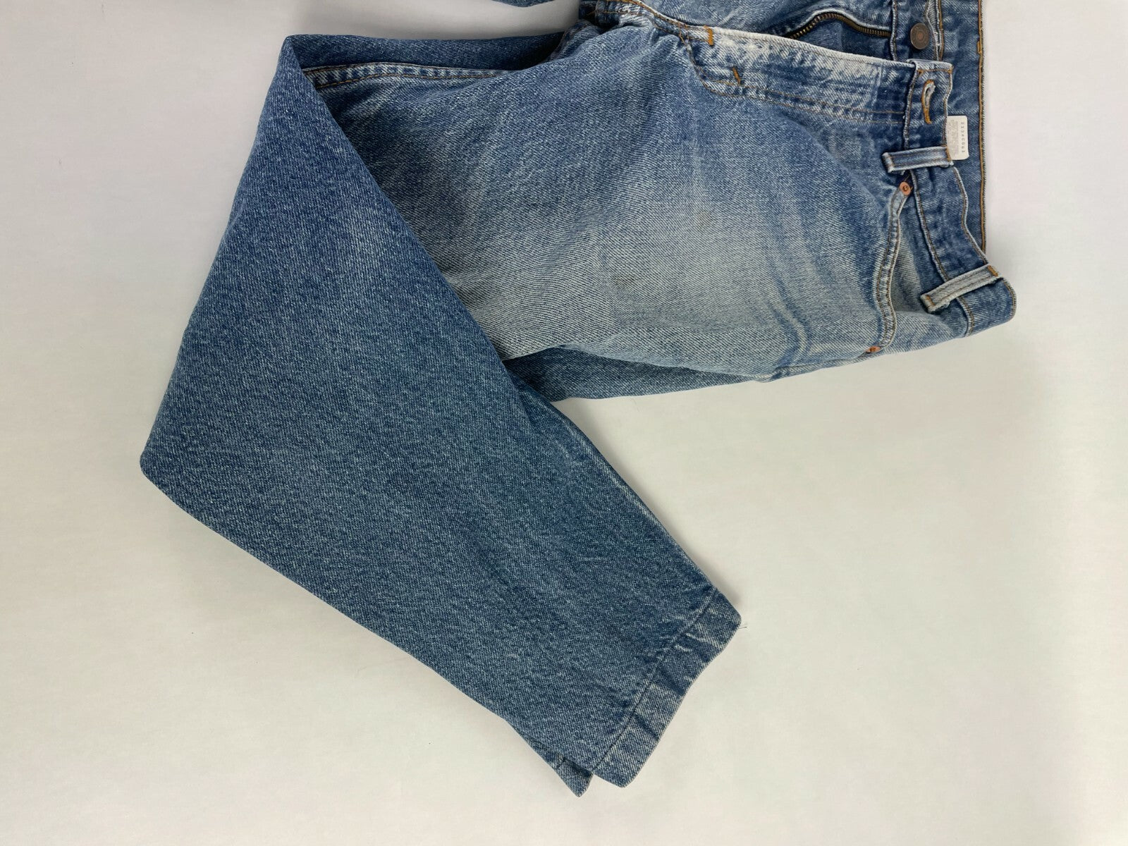 Levi's Men's Light Blue 505 Regular Fit Straight Leg Jeans Size W 32 L 32