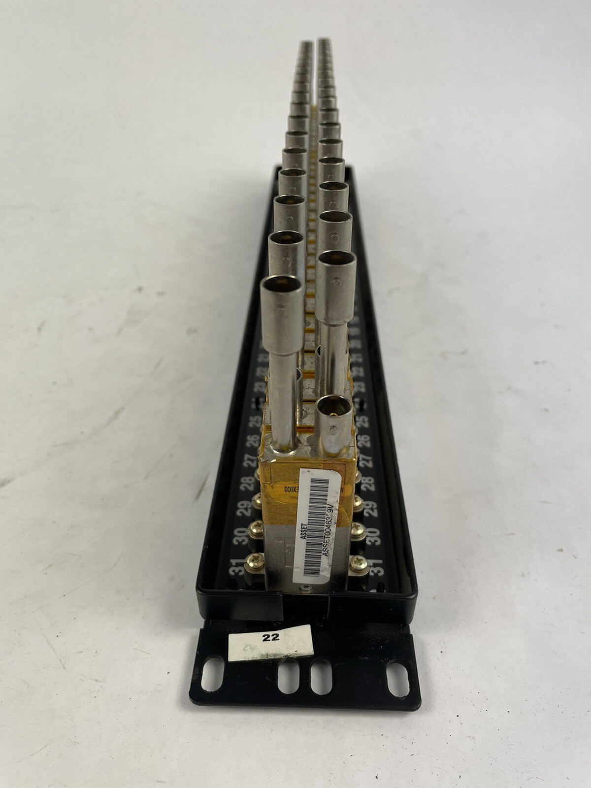 ADC PatchBay  Panel 1RU 2x32 Mid-Size HD Normalled Video Jackfield Terminated