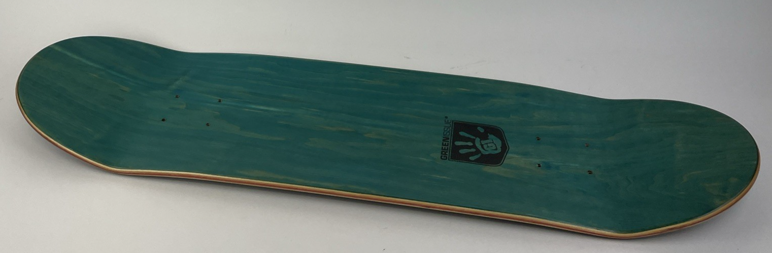Jordan Richter Signature GREEN ISSUE Nollie North Graphic Skateboard Deck 8.25"