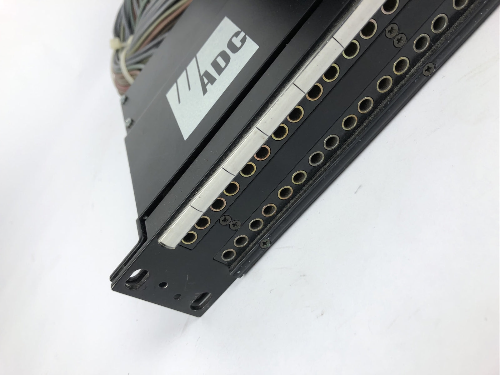 ADC 96 Bantam TT patchbay connected  to ADC UP-96NMKII  PPC RACKMOUNT PATCHBAY 2