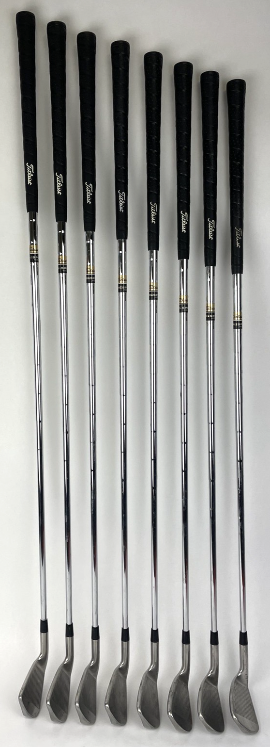 TITLEIST Golf RH DCI 981 IRONS SET 3-9 PW Tri-Spec REGULAR FLEX SHAFT OG Grips