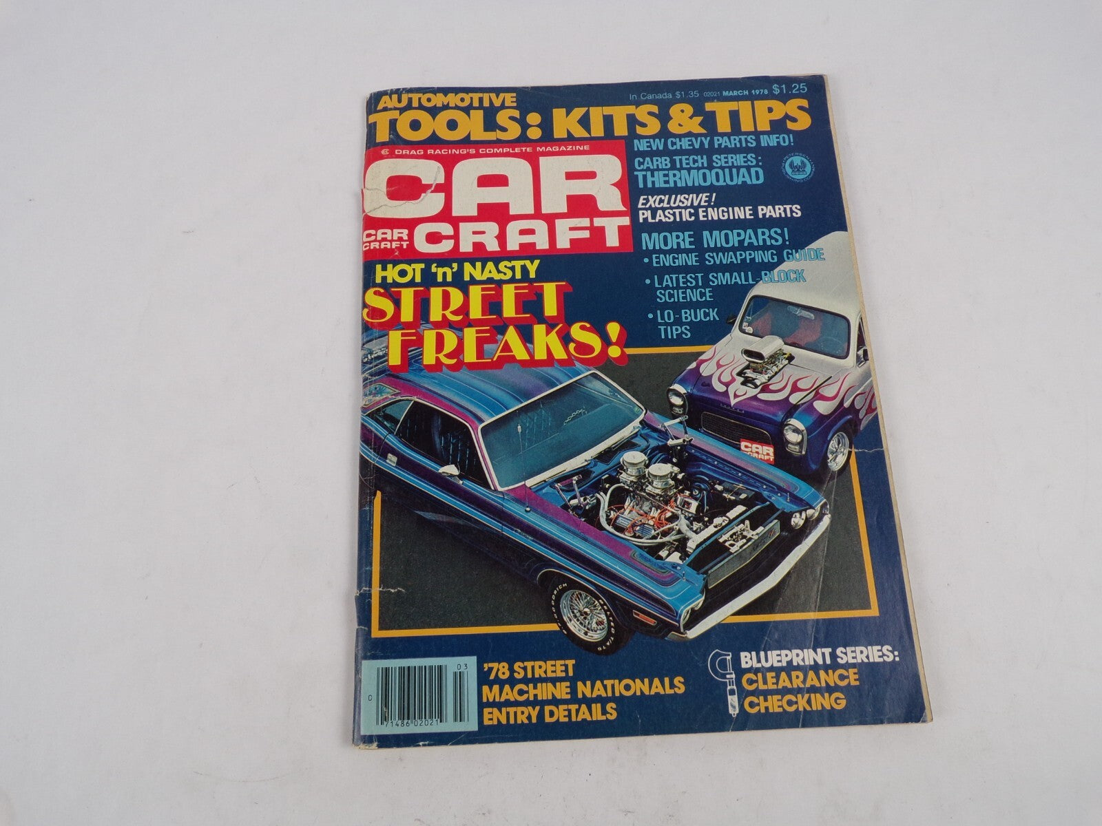 March 1978 Car Craft Hot n Nasty Street Freaks! Automative Tools Kits & Tips