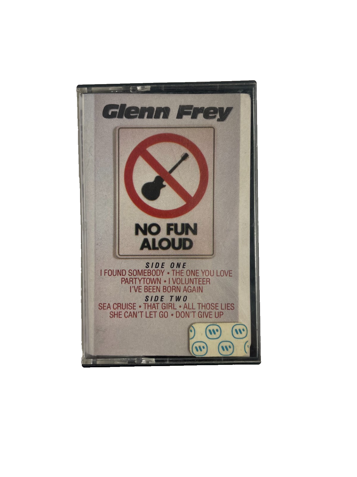 Glenn Frey  No Fun ALoud I Found Somebody The One You Love I Volunteer #Cassette
