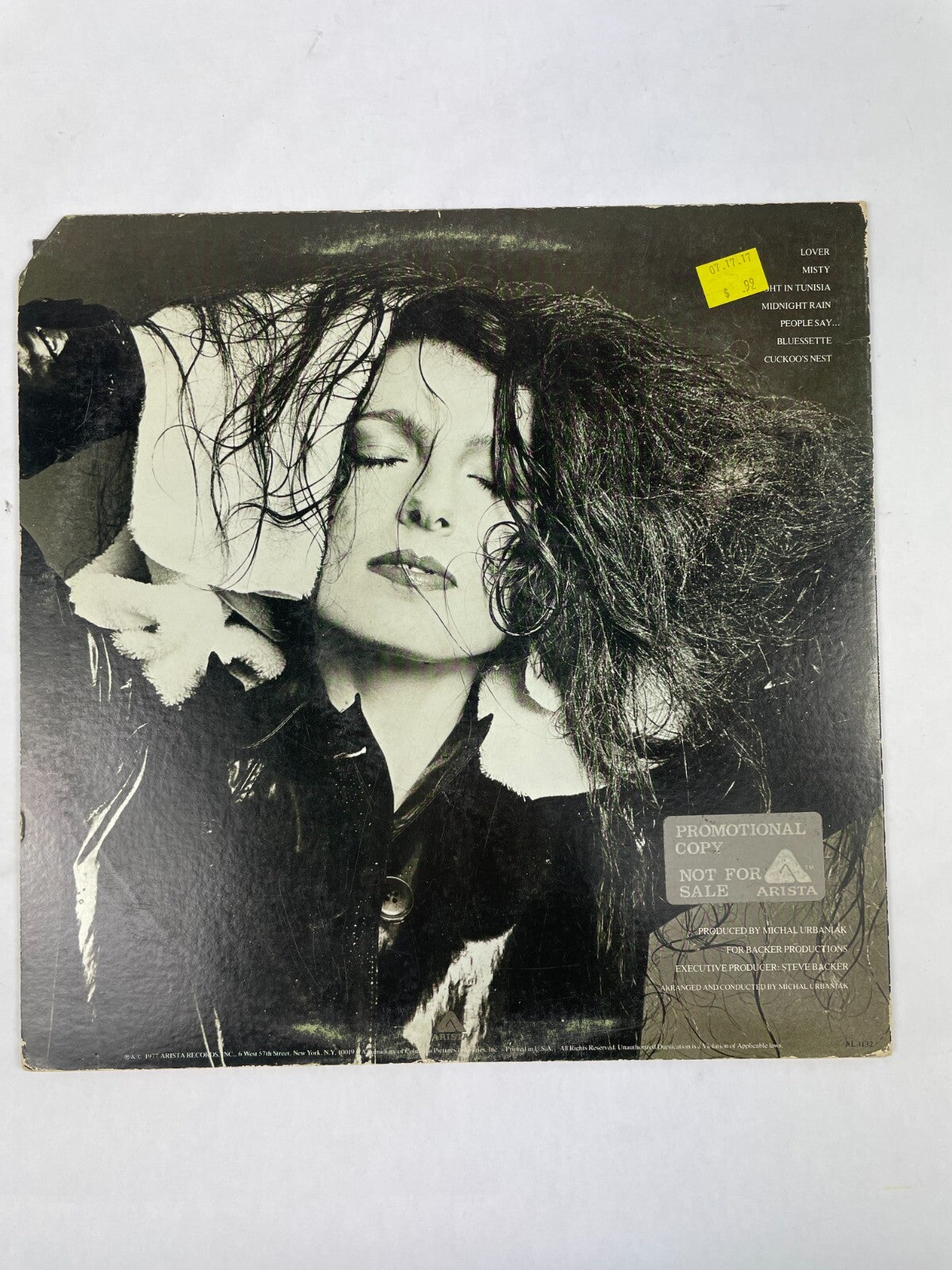 Urszula Dudziak Midnight Rain Lover Misty Vinyl Record