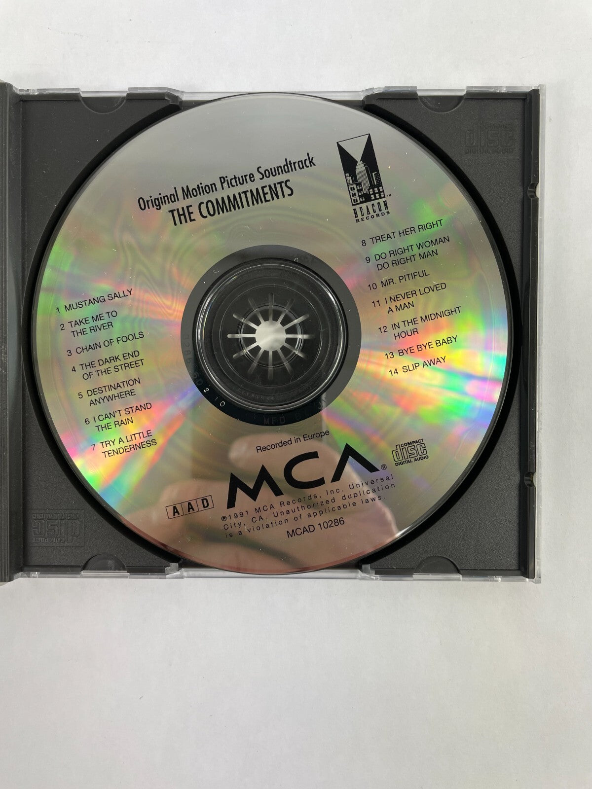 The Commitments Mustang Sally Slip Away Mr. Pitiful Treat Her Right CD#72