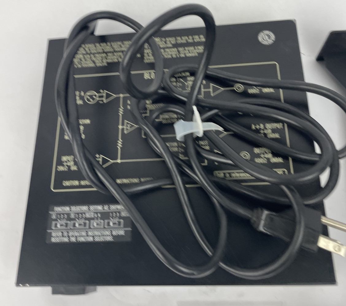 OEM Ramsa WS-SP2A Subwoofer Processor with Rack-mount Components