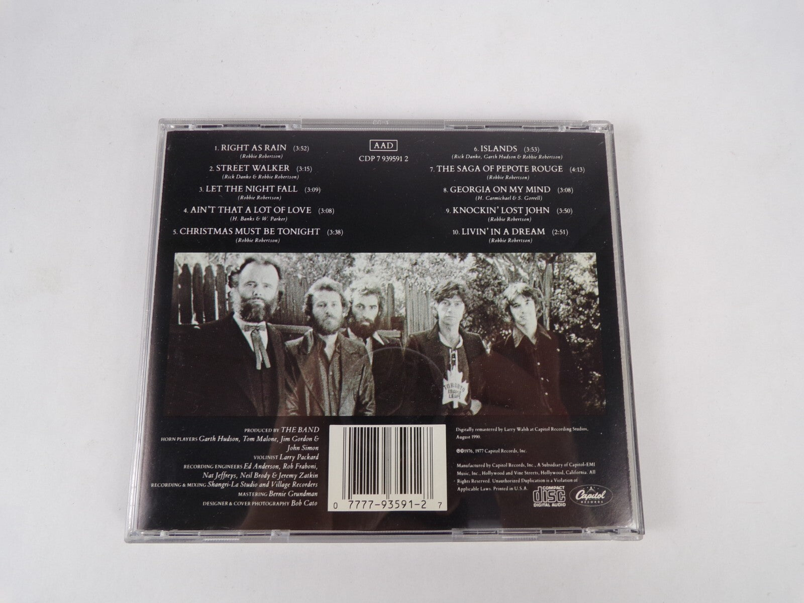 The Band ISLANDS CD #10