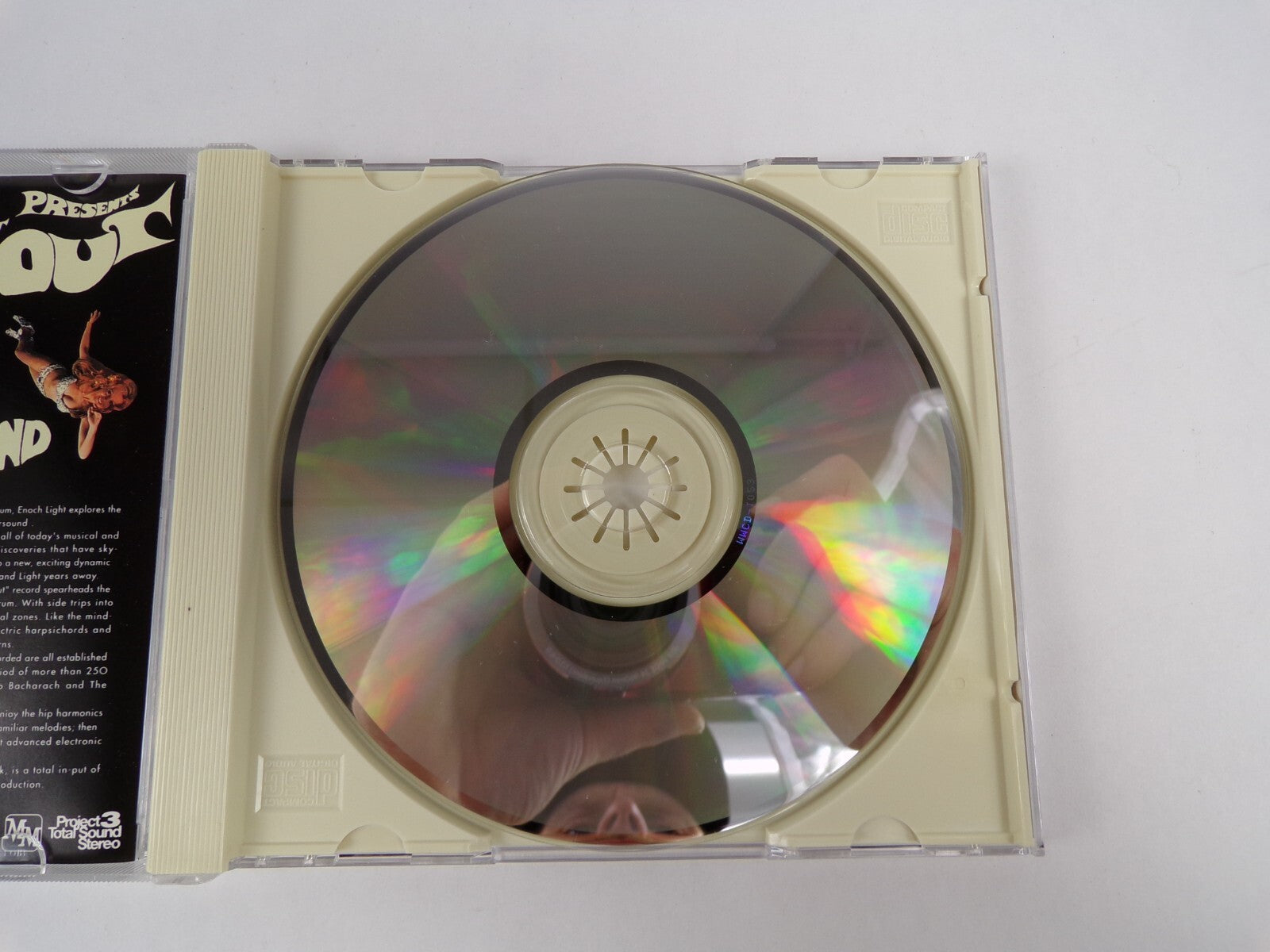 Spaced Out Enoch Light Exploratory Trips Music of Bach Moog Guitar Scene CD #13