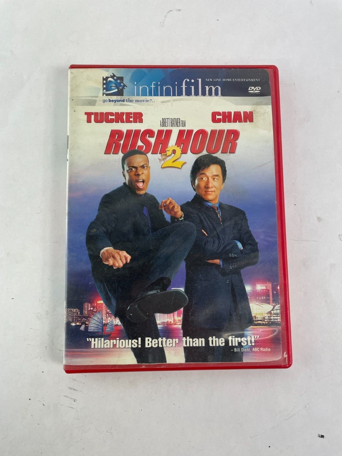 Rush Hour 2 Brett Ratner Film DVD Chris Tucker Jackie Chan