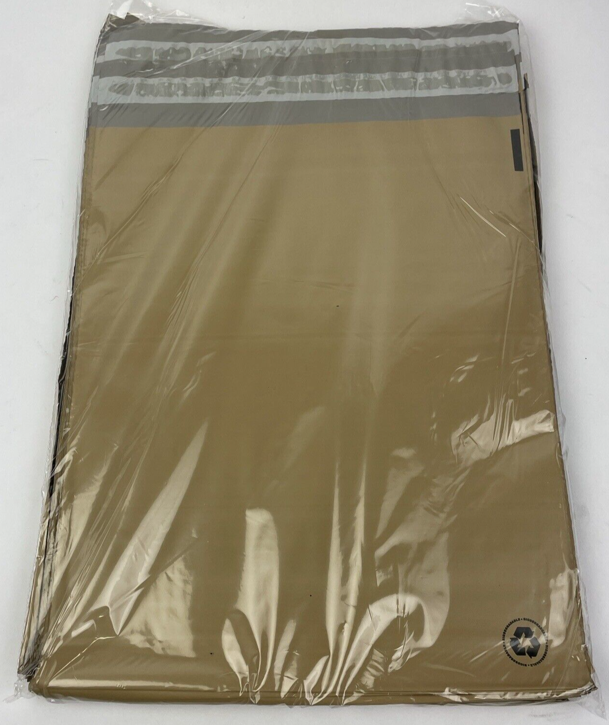 1000 x 10" x 13" Poly Mailers Shipping Bags Envelopes Beige TEEKi Design Bag