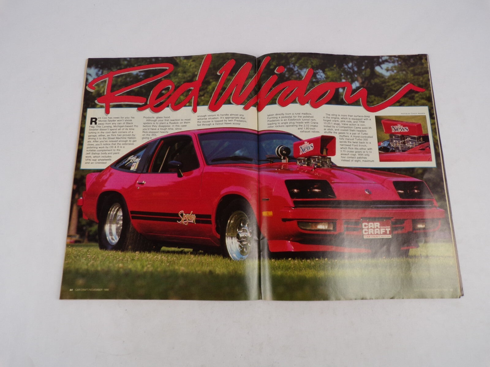 November 1988 Car Craft Resto Scrapbook Pontiac's New GTO? Americruise '86: The