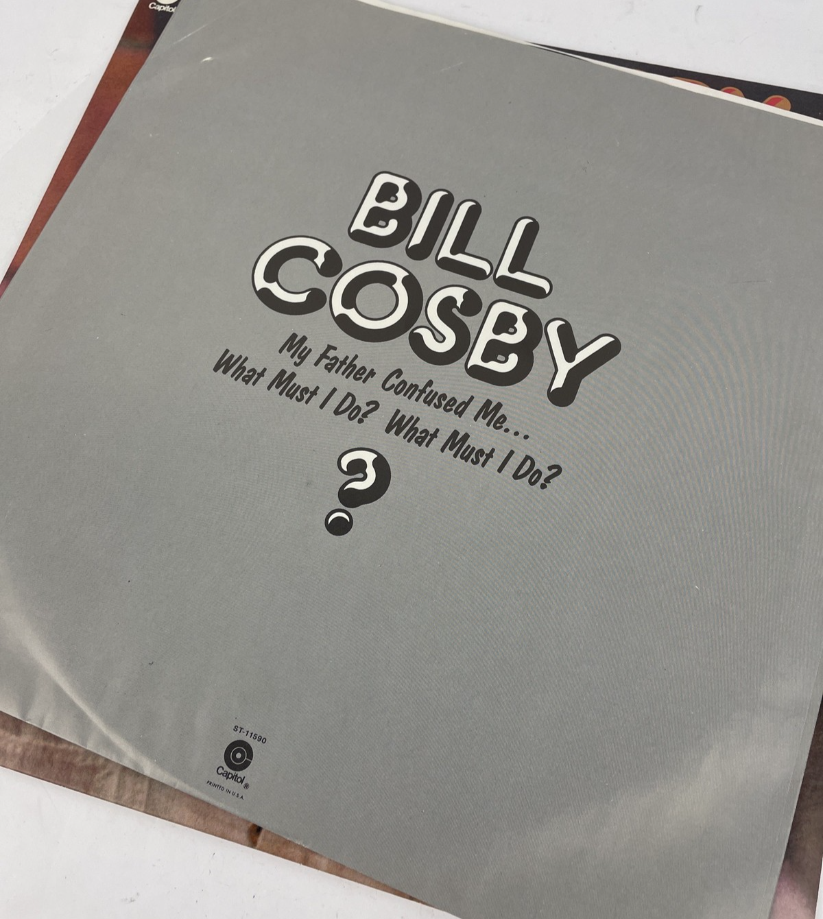 Bill Cosby - My Father Confused Me.. What Must I Do? Lp ST11590 Vinyl 1977 US