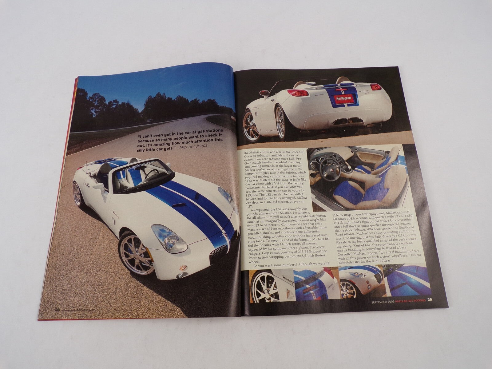 July 2008 Hot Rodding Magazine Put LS2 In Anything LS2 Crate Motor DYNO Test-
