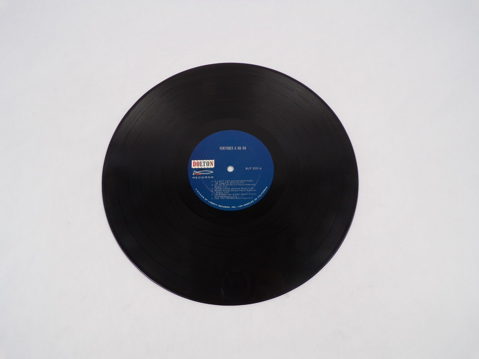 The Ventures A Go-Go La Bamba The "In" Crowd Night Stick Vinyl Record