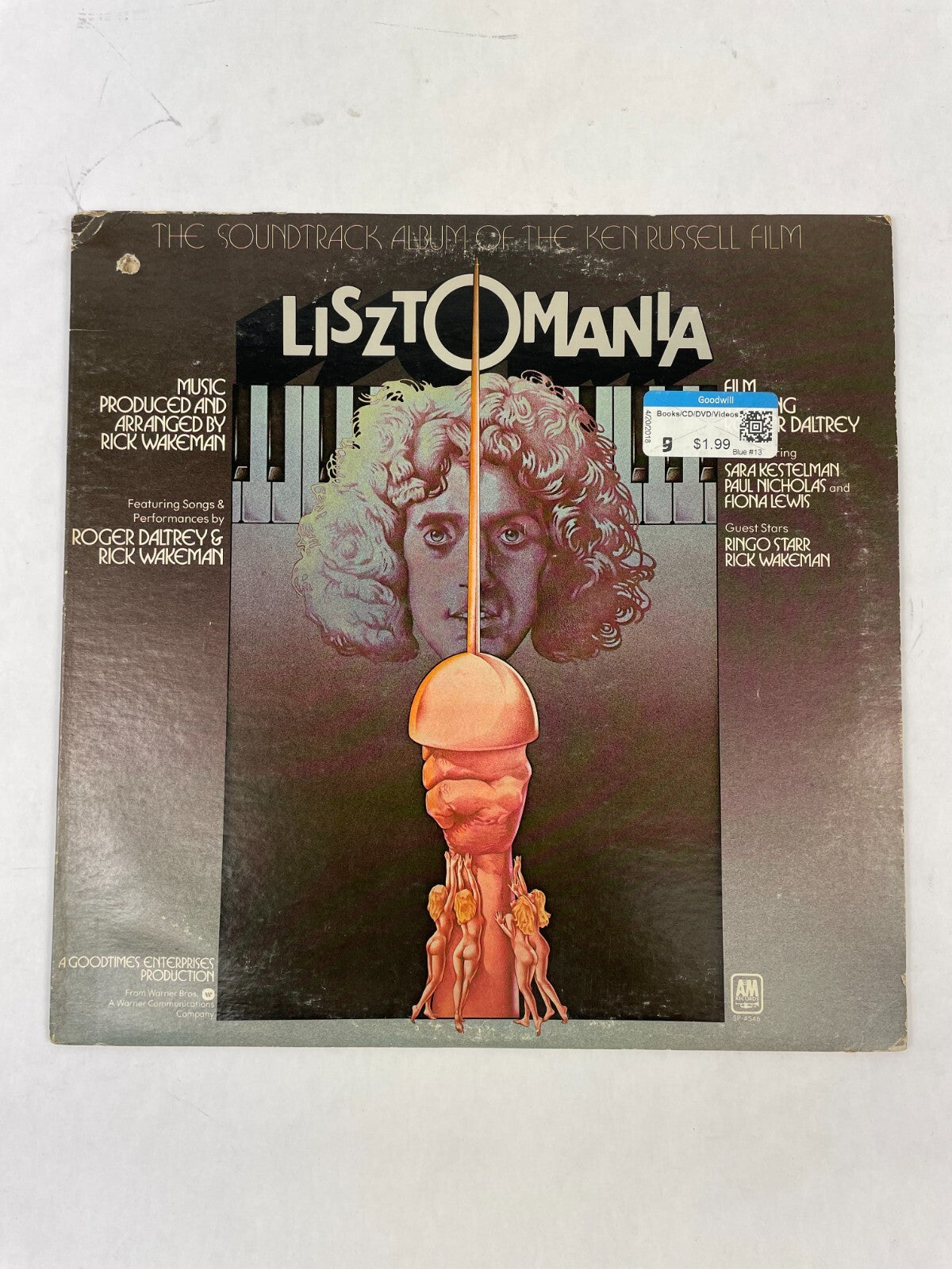Liszt Omania Vinyl The Soundtrack Album Of The Ken Russell loves Dream Record