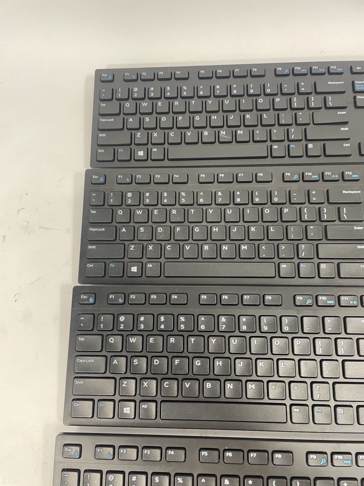 5 x Dell WK636P Wireless Keyboard -Keyboard Only Universal Receiver NOT Included