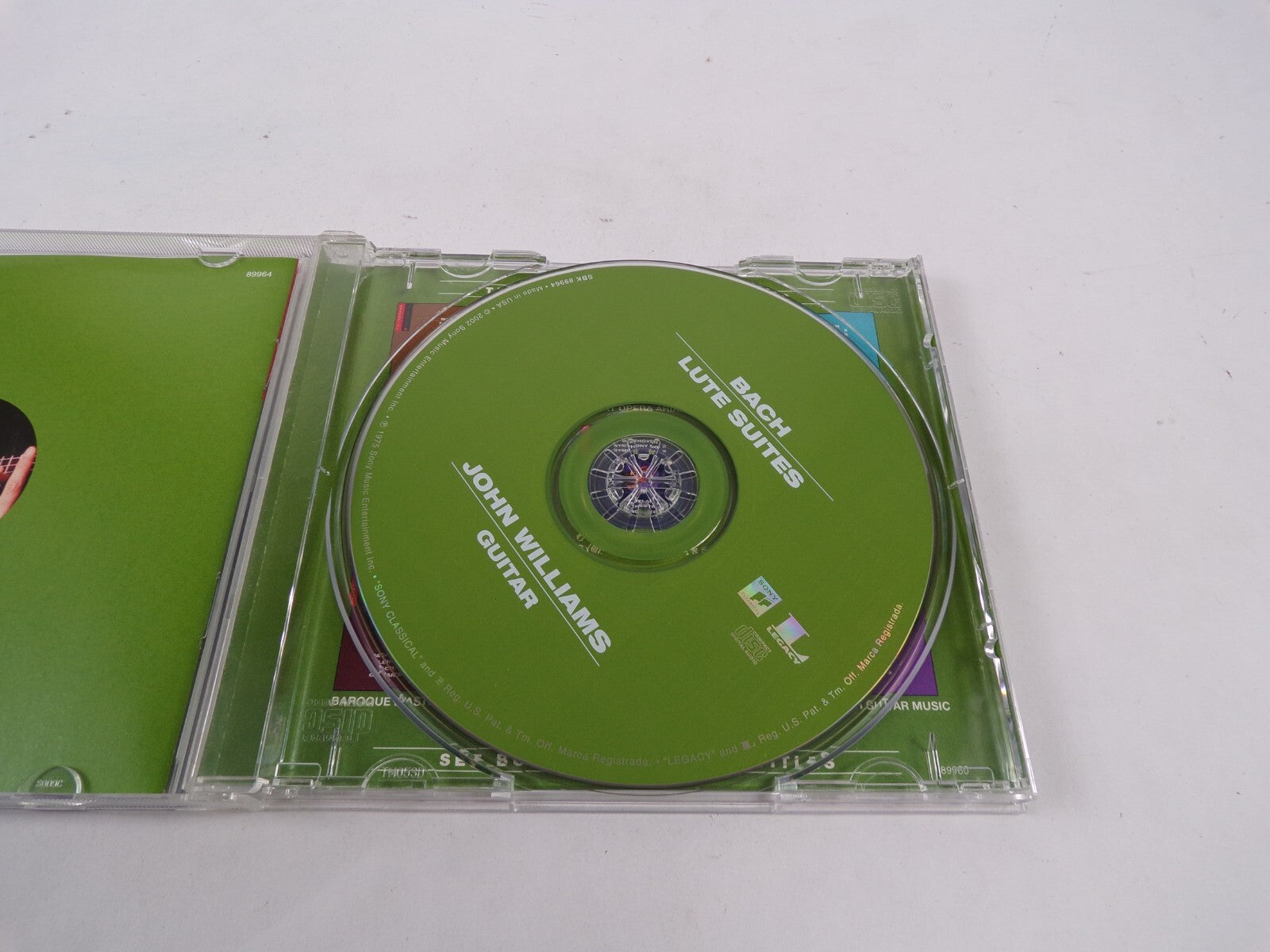 Bach Lute Suites John Williams CD#44